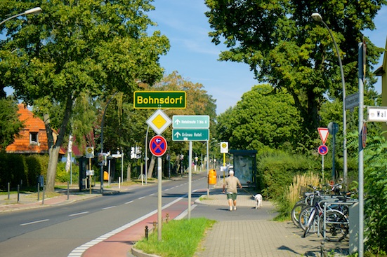 Waltersdorfer Straße Waldstraße Bohnsdorf