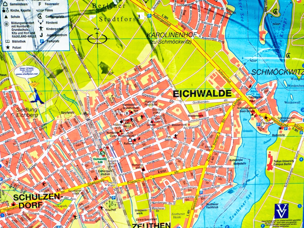 Karte Eichwalde