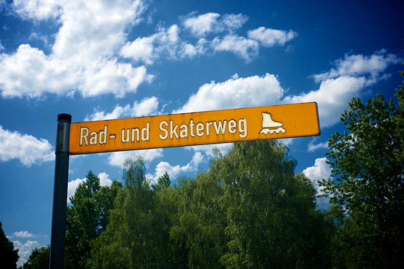 Rad- und Skaterweg, Röntgental, Panketal